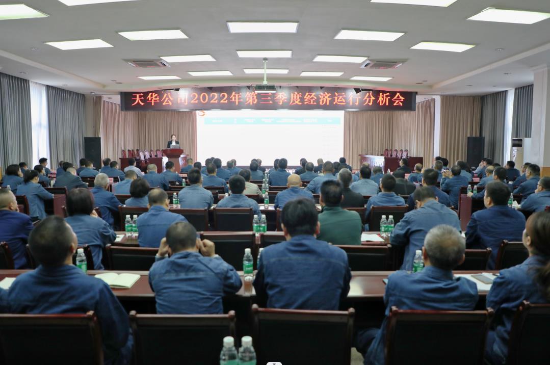 公司召開第三季度經(jīng)濟(jì)運(yùn)行分析會