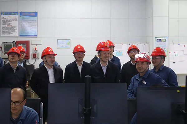 市政協(xié)副主席、應急管理局局長李華桂帶隊到公司調(diào)研